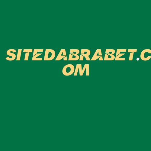 Logo da SITEDABRABET